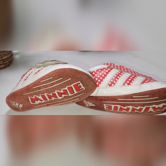 Adidas Minnie Mouse Toddler Shoes Size 4 Baby - Picture 4 of 5